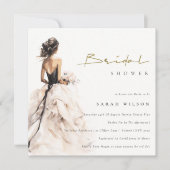 Modernes Brautparty für Hochzeitsfeiern Einladung (Vorderseite)