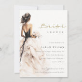 Modernes Brautparty für Hochzeitsfeiern Einladung (Vorderseite)