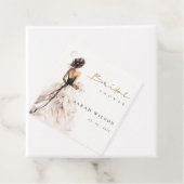 Modernes Brautparty für Hochzeitsfeiern Geschenkanhänger (Beispiel)