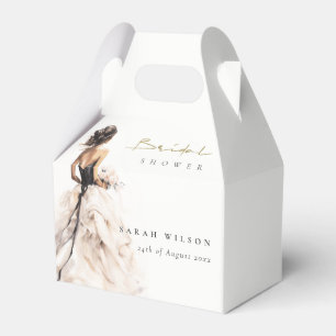Modernes Brautparty für Hochzeitsfeiern Geschenkschachtel