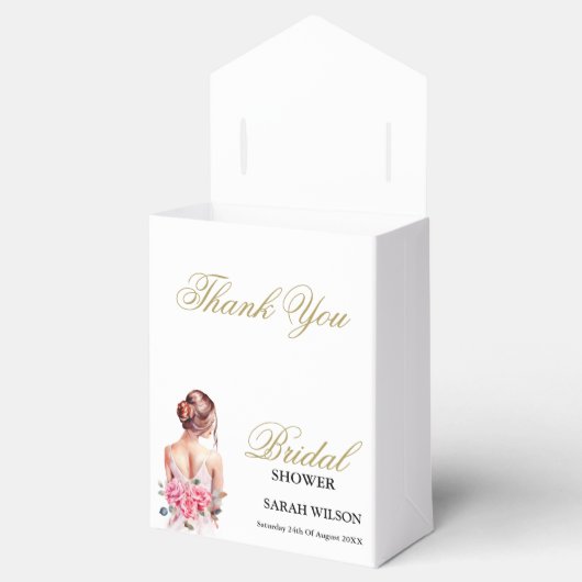 Modernes Brautparty für Hochzeitsfeiern Geschenkschachtel (Geöffnet)