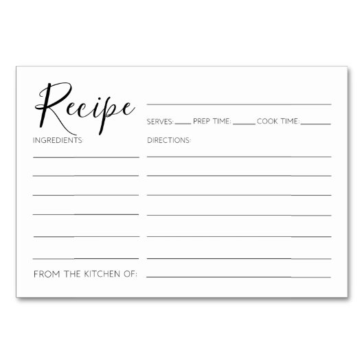 Modernes Brautparty für Minimalistische Rezeptions Tischnummer (Vorderseite)