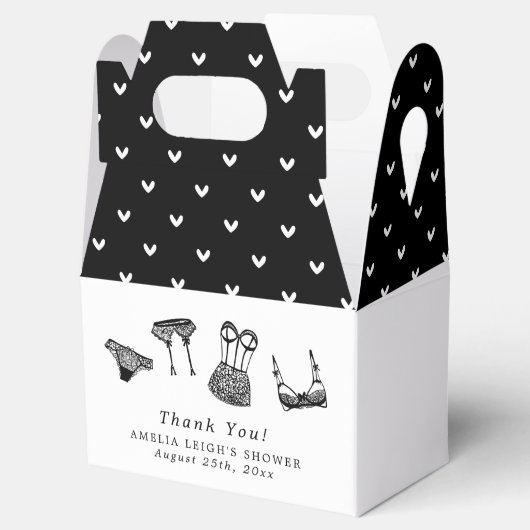 Modernes Brautparty für Pinselskripte Geschenkschachtel (Geöffnet)