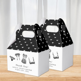 Modernes Brautparty für Pinselskripte Geschenkschachtel