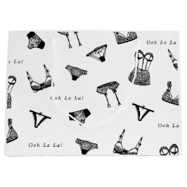 Modernes Brautparty für Pinselskripte Große Geschenktüte