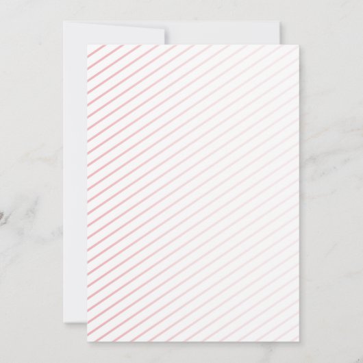 Modernes Brautparty für Wasserfarben Einladung (Rückseite)