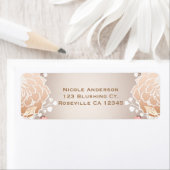 Modernes Brautparty in Rosa und Gold (Insitu)