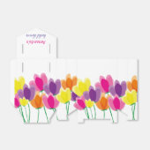 Modernes Brautparty mit Blumen Geschenkschachtel (Ungefaltet)