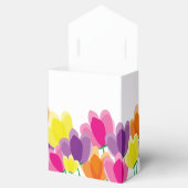 Modernes Brautparty mit Blumen Geschenkschachtel (Geöffnet)