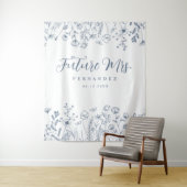 Modernes Brautparty Wandteppich (Beispiel)