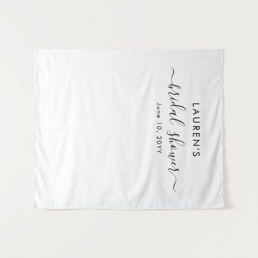 Modernes Brautparty Wandteppich (Vorderseite (Horizontal))