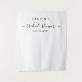 Modernes Brautparty Wandteppich (Vorderseite)