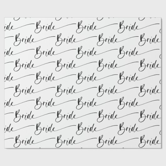 Modernes Bridge Wrapping Paper in Schwarz/Weiß Geschenkpapier (Flach)