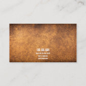 Modernes Brown & White Horse Foto Equine Visitenkarte (Rückseite)