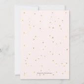 Modernes Brunch und Mimosa-Brautparty Einladung (Rückseite)