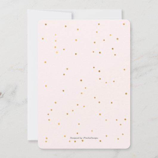 Modernes Brunch und Mimosa-Brautparty Einladung (Rückseite)