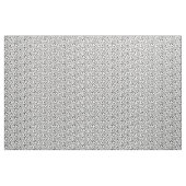 Modernes Brush Schwarz-weißes Muster Stoff (Fat Quarter (45,7 x 55,9 cm))
