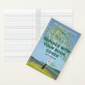 Modernes Buch-Cover-Writer-Werbeaktion-Event-Noteb Notizblock (Innen)