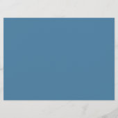 Modernes Budget Blue Weekekly Schedule Class Zeitp (Rückseite)