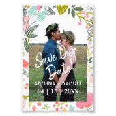 Modernes Budget Hochzeitsfeier Chic florale Foto r (Vorne)