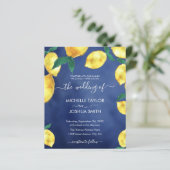 Modernes Budget Lemon Capri Italien Hochzeit (Stehend Vorderseite)