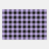 Modernes Buffalo-Kariertes Muster Geschenkpapier Set (Vorderseite 3)