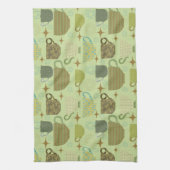 Modernes Bühnenteam aus dem Mittelalter Geschirrtuch (Vertikal)