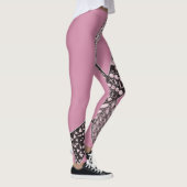 Modernes Bündnis für Rebel-Brustkrebs Leggings (Rechts)