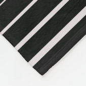 Modernes buntes gestreiftes Muster Fleecedecke (Ecke)