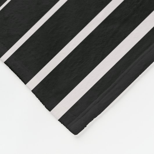 Modernes buntes gestreiftes Muster Fleecedecke (Ecke)