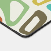 Modernes, buntes, groovy Retro-Muster aus der Mitt Schreibtischunterlage (Ecke)