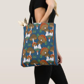 Modernes, buntes Pilzdesign Tasche (Von Nahem)