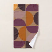 Modernes Burnt Weinmuseum Monte San Giorgio Badhandtuch Set (Handtuch)