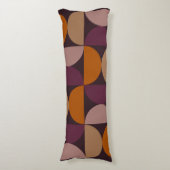 Modernes Burnt Weinmuseum Monte San Giorgio Seitenschläferkissen (Vorderseite Vertikal)