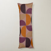 Modernes Burnt Weinmuseum Monte San Giorgio Seitenschläferkissen (Rückseite (Vertikal))