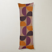 Modernes Burnt Weinmuseum Monte San Giorgio Seitenschläferkissen (Rückseite (Vertikal))