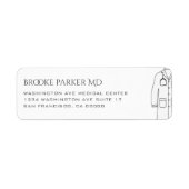 Modernes Büro für Ärzte für Weißmäntel (Vorne)