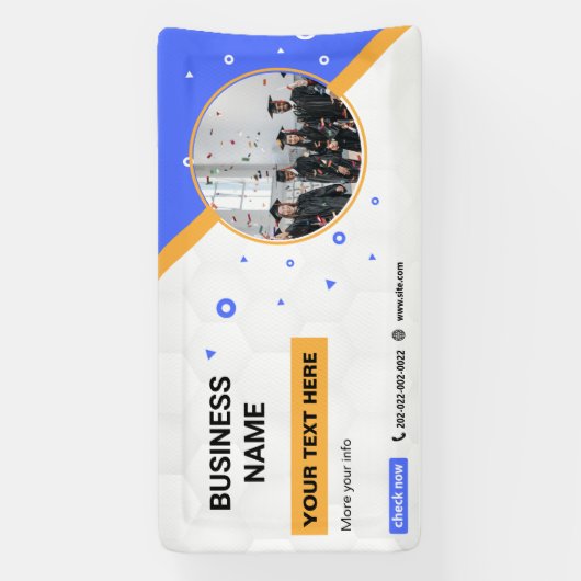 Modernes Business-Banner Banner (Vertikal)