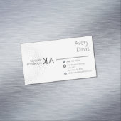 Modernes Business Card Magnet für Minimalistische (Beispiel)