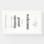 Modernes Business Event - Willkommen Banner (Horizontal)