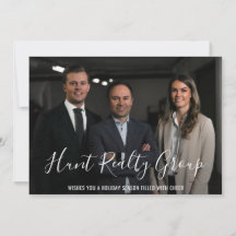 Modernes Business Foto Weihnachten im Unternehmen