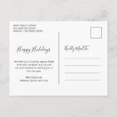 Modernes Business Foto Weihnachten im Unternehmen (Rückseite)