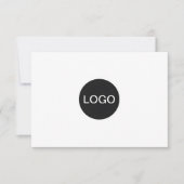 Modernes Business-Logo, bestellbares Geschenkzerti (Vorderseite)