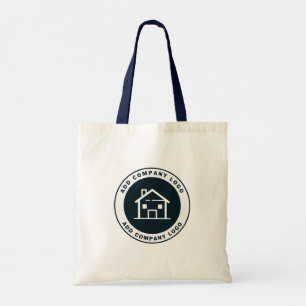 Modernes Business-Logo einfach anpassen Tragetasche