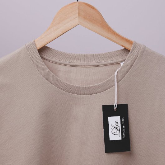 Modernes Business-Logo-Label Kleideranhänger