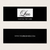 Modernes Business-Logo-Label Kleideranhänger (Vorne & Hinten)
