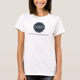 Modernes Business-Logo und Website nach Maß T-Shirt