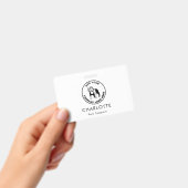 Modernes Business Logo VIP Tech Custom Ausweis (Handheld)