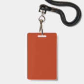 Modernes Business Seminar Konferenz Abzeichen Ausweis (Rückseite mit Lanyard)