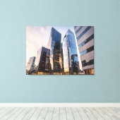 Modernes Businesscenter Leinwanddruck (Insitu (Holzboden))